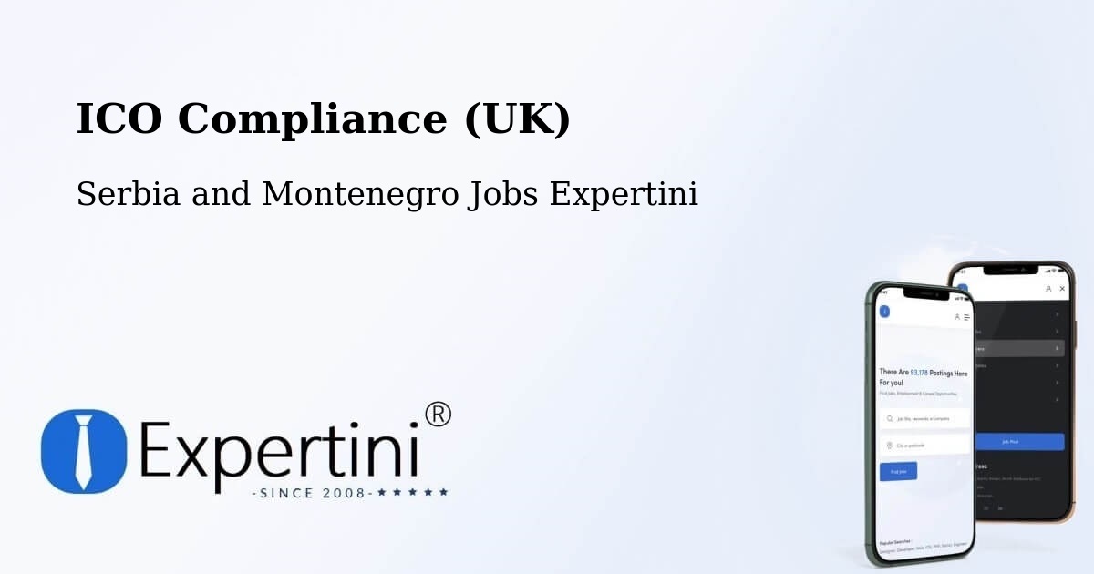UK Data Protection & ICO Compliance – Omemee - Serbia and Montenegro Jobs Expertini